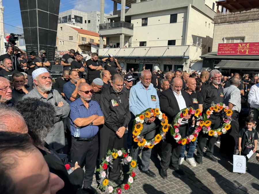 مشاركة واسعة في إحياء الذكرى السنوية لمجزرة كفر قاسم